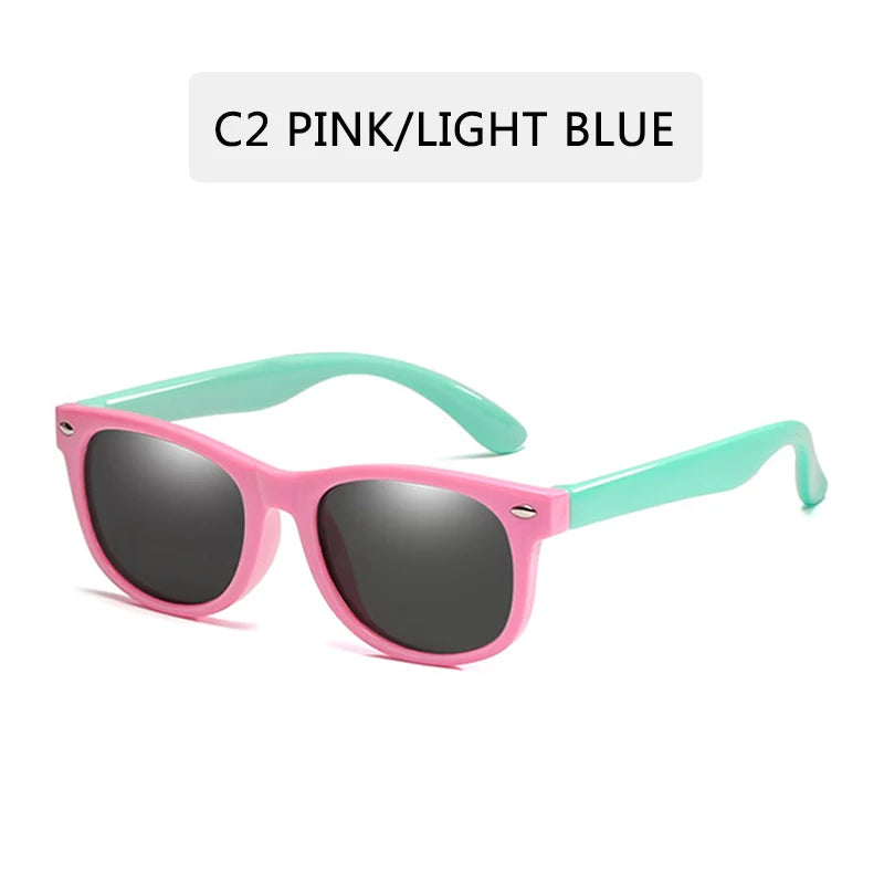 20 Colours New Polarized Kids Sunglasses Boys Girls Baby Sun Glasses Eyewear Child Shades Gafas UV400 Goggle