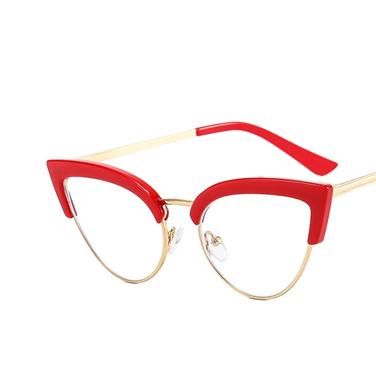Cat Eye Sunglasses Women Vintage Luxury Brand Designer Black Glasses Sun Glasses For female Big Frame UV400 Eyewear Shades