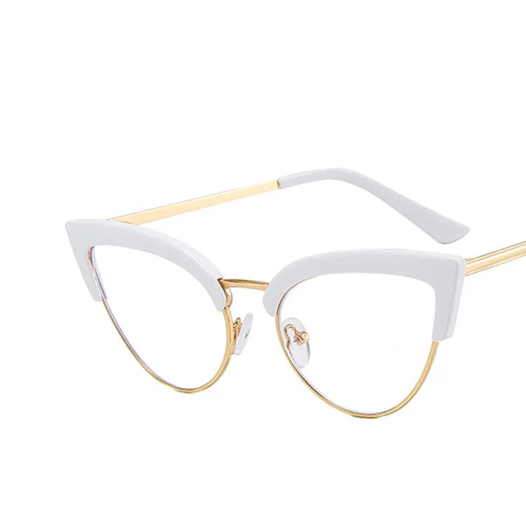 Cat Eye Sunglasses Women Vintage Luxury Brand Designer Black Glasses Sun Glasses For female Big Frame UV400 Eyewear Shades