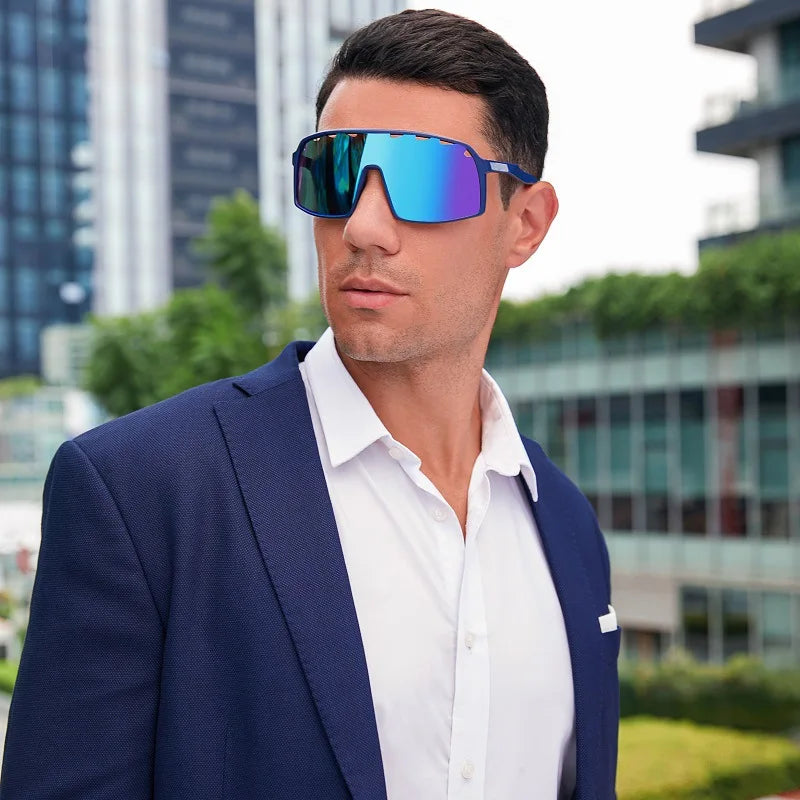 Polarized Lens Cycling Glasses Road Bike Eyewear Photochromic Sunglasses Sports Mountain Bicycle Goggles