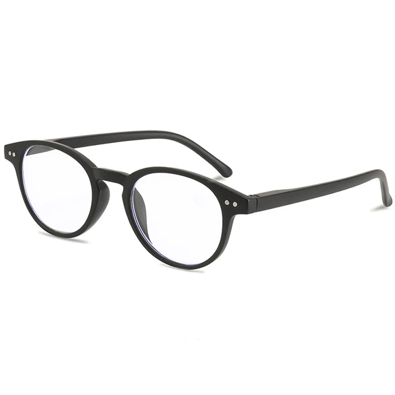 Gradient Frame Clear Anti Blue Light Reading Glasses Women Blocking Computer Harmful Light Presbyopic Glasses black +200