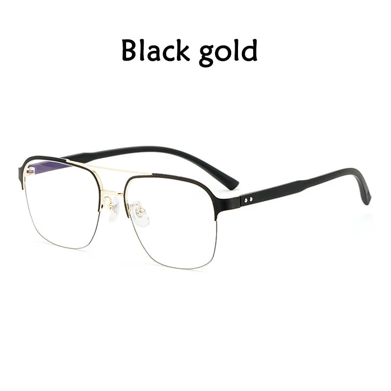 Anti Blue Light Glasses Men Women Computer Optical Presbyopic Reader Glasses Radiation Protection Titanium +175 225