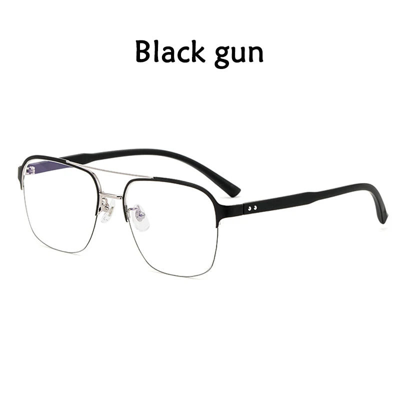 Anti Blue Light Glasses Men Women Computer Optical Presbyopic Reader Glasses Radiation Protection Titanium +175 225