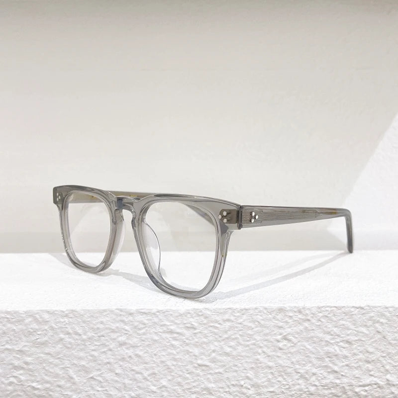 Johnny Depp Lemtosh DUDEL Eyewear Acetate Vintage Oval Eyeglasses Men Women Retro Glasses Men Myopia Prescription Glasses Women