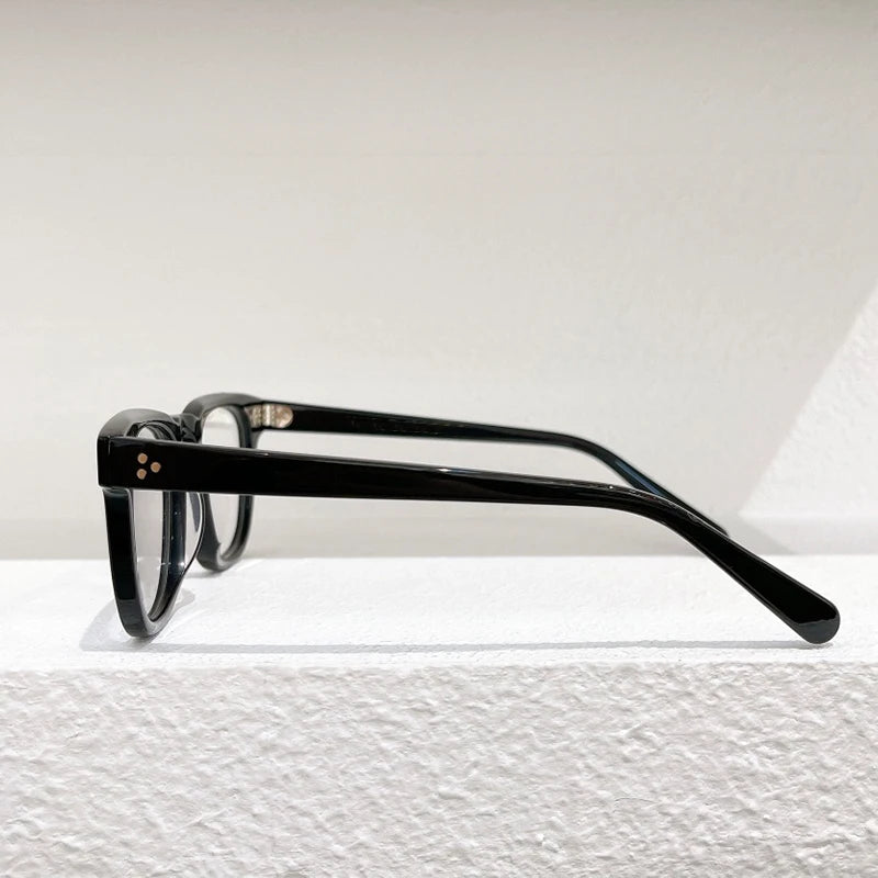 Johnny Depp Lemtosh DUDEL Eyewear Acetate Vintage Oval Eyeglasses Men Women Retro Glasses Men Myopia Prescription Glasses Women