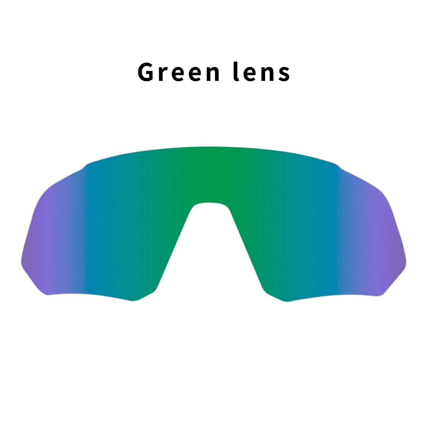 KE9408 Full Red Blue Green Polarized Lens Photochromic Replacement Lenses Cycling Bicycle Sun Glasses Eyewear frame Suitable