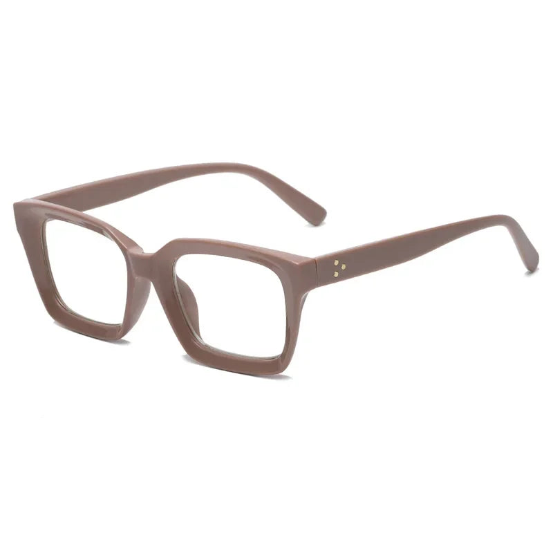 New Oversized Square Reading Glasses Men Women Portable Large Frame High-definition Presbyopia Eyeglasses Diopter 0~+ 3.00 Gafas