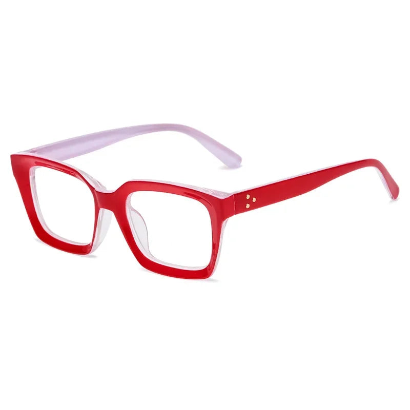 New Oversized Square Reading Glasses Men Women Portable Large Frame High-definition Presbyopia Eyeglasses Diopter 0~+ 3.00 Gafas