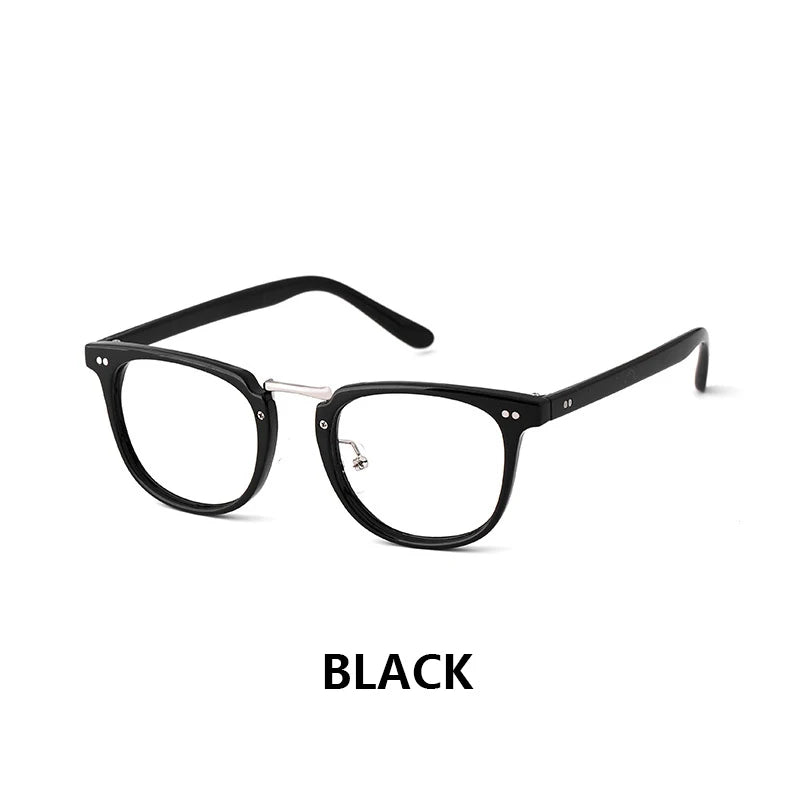 New Trend vintage Reading Glasses Men Women High Quality Black Full Frame Business Office Men Aspherical Len +25 75 125 175 225