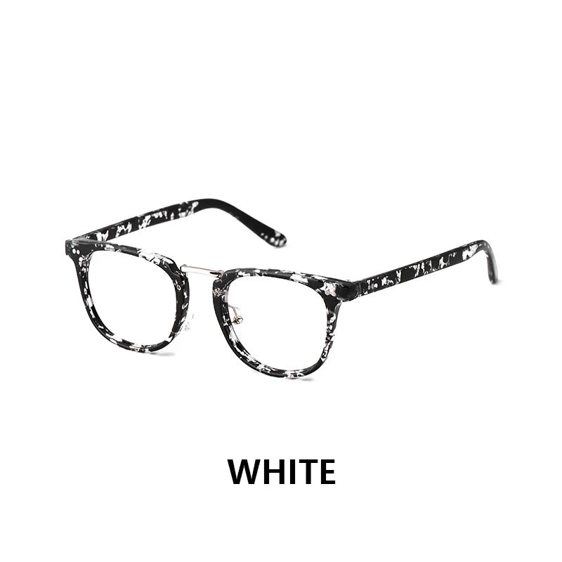New Trend vintage Reading Glasses Men Women High Quality Black Full Frame Business Office Men Aspherical Len +25 75 125 175 225