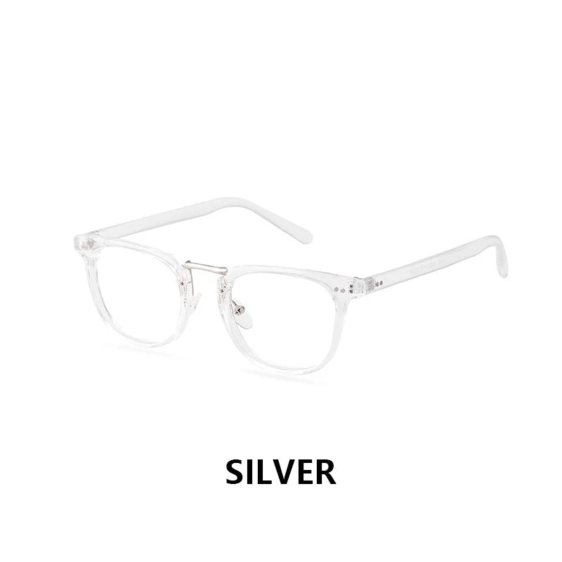 New Trend vintage Reading Glasses Men Women High Quality Black Full Frame Business Office Men Aspherical Len +25 75 125 175 225