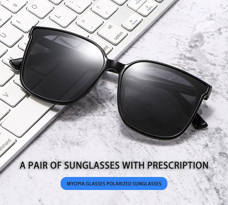 Men Women Myopia Sun Glasses Trend Finished Sunglasses Myopia Glasses Prescription 0 -1.0 -1.5 -2.0 -2.5 -3.0 -3.5 -4.0 -6.0