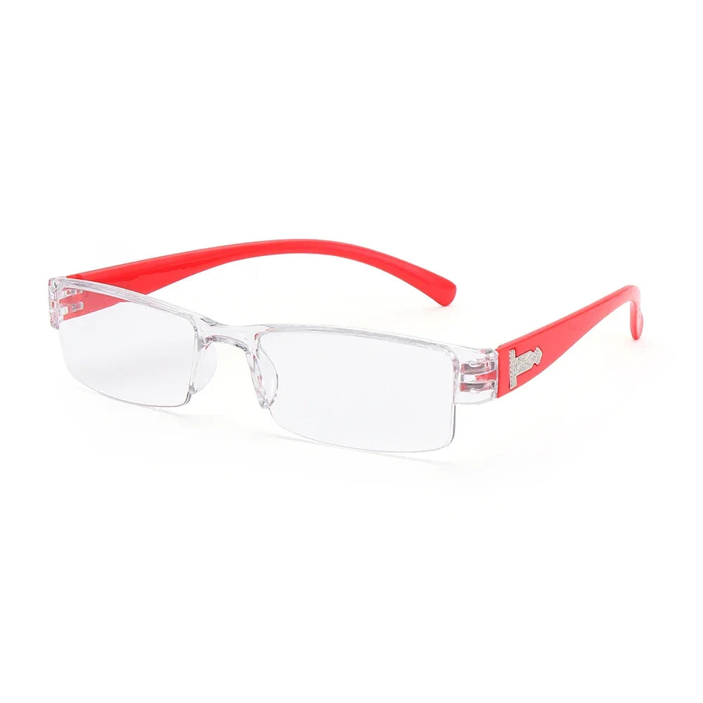 1PC Reading Glasses Women Men Older PC Frame Portable Presbyopic Eyeglasses High-definition Vision Care +1.0~+4.0