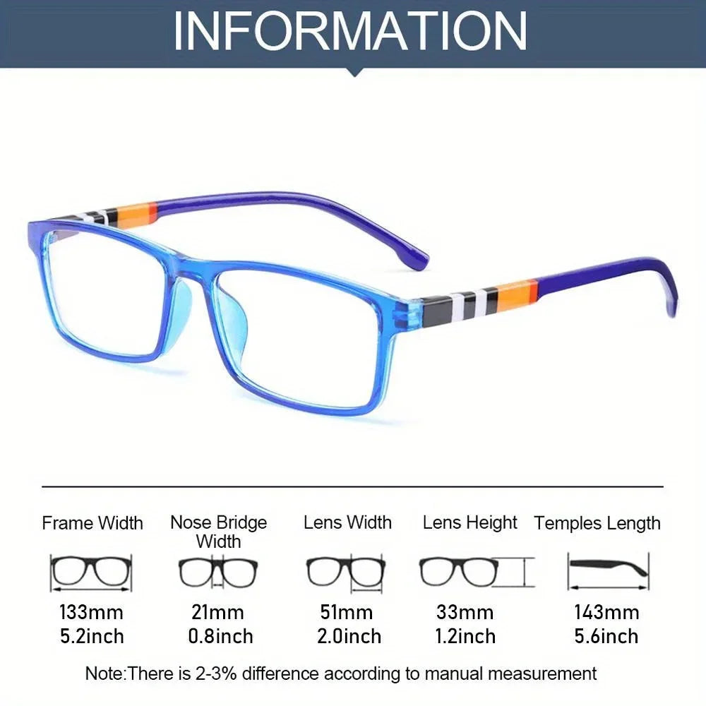 Anti-Blue Light Reading Glasses Men Ultra-Light Eye Protection Readers Eyewear Unisex Elegant Comfortable Presbyopia Glasses