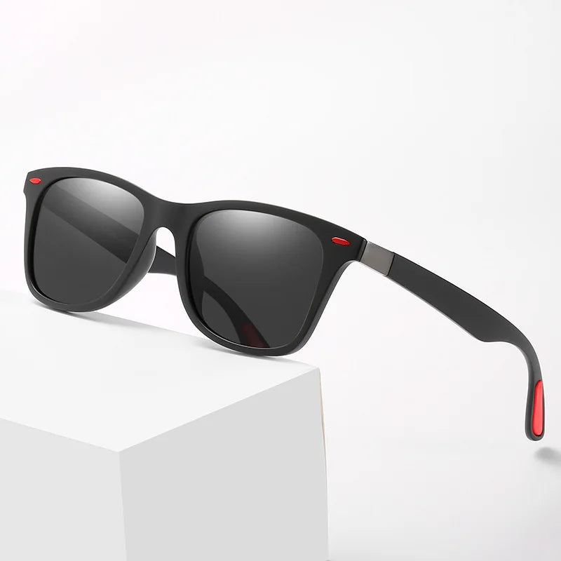 Classic Polarized Brand Design Sunglasses Men Women Driving Fishing Square Frame Sun Glasses Male Goggle UV400 Gafas De Sol