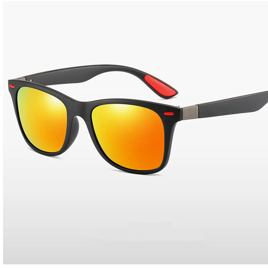Classic Polarized Brand Design Sunglasses Men Women Driving Fishing Square Frame Sun Glasses Male Goggle UV400 Gafas De Sol