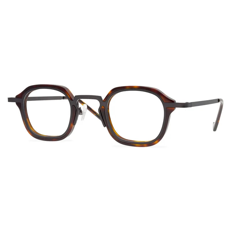 Prescription Eyeglasses Frames Square Optical Myopia Glasses Men Frame Retro Reading Glasses Eyewear Marcos De Lentes