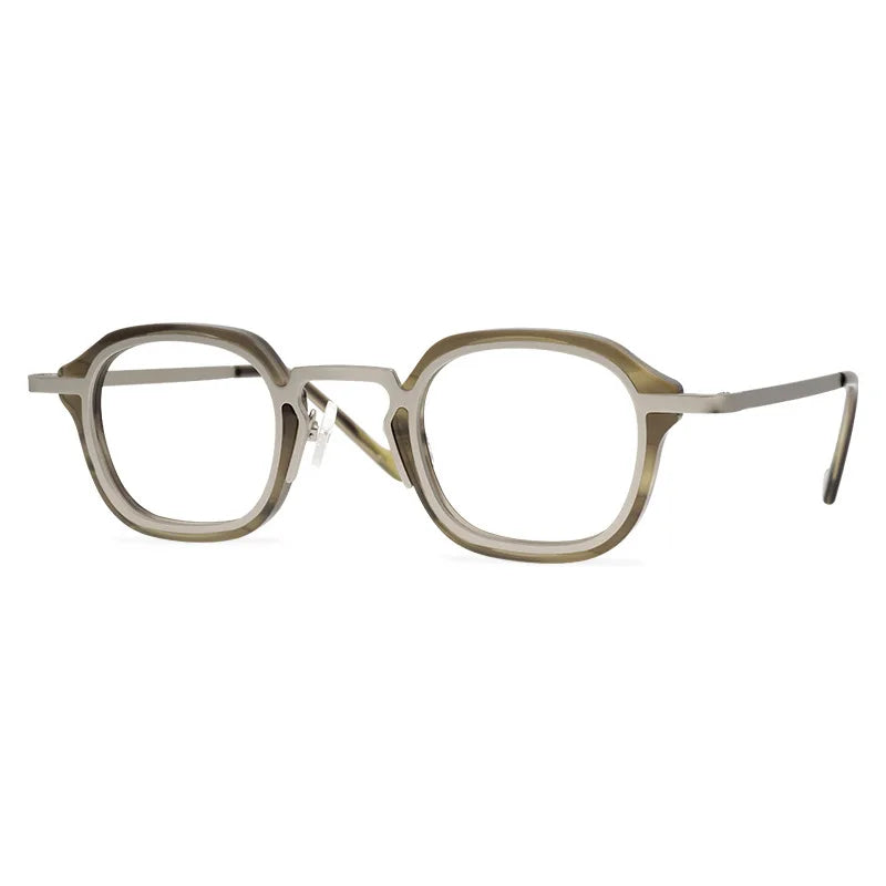 Prescription Eyeglasses Frames Square Optical Myopia Glasses Men Frame Retro Reading Glasses Eyewear Marcos De Lentes