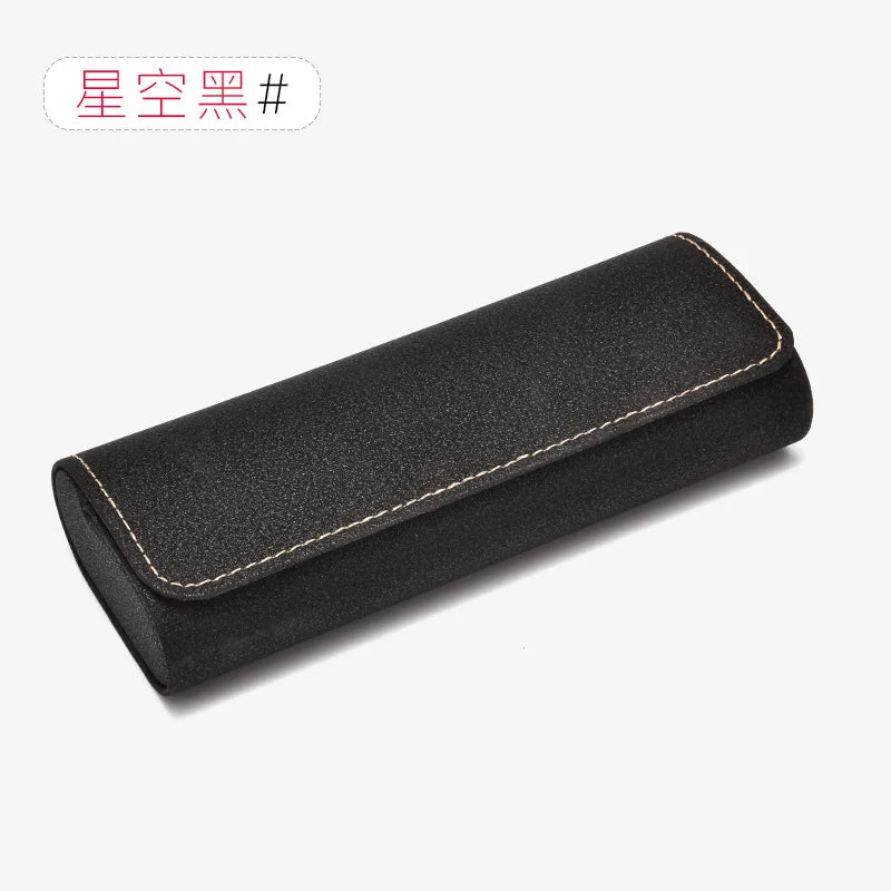 Fresh PU Glasses Case Women Creative Personality Sunglasses Box Glasses Storage Box Eyewear Protection Containers