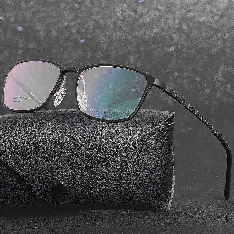 Full Rim Aluminum-Magnesium Alloy Frame Glasses For Man and Woman New Arrival Fashional Style Myopia Eyewears