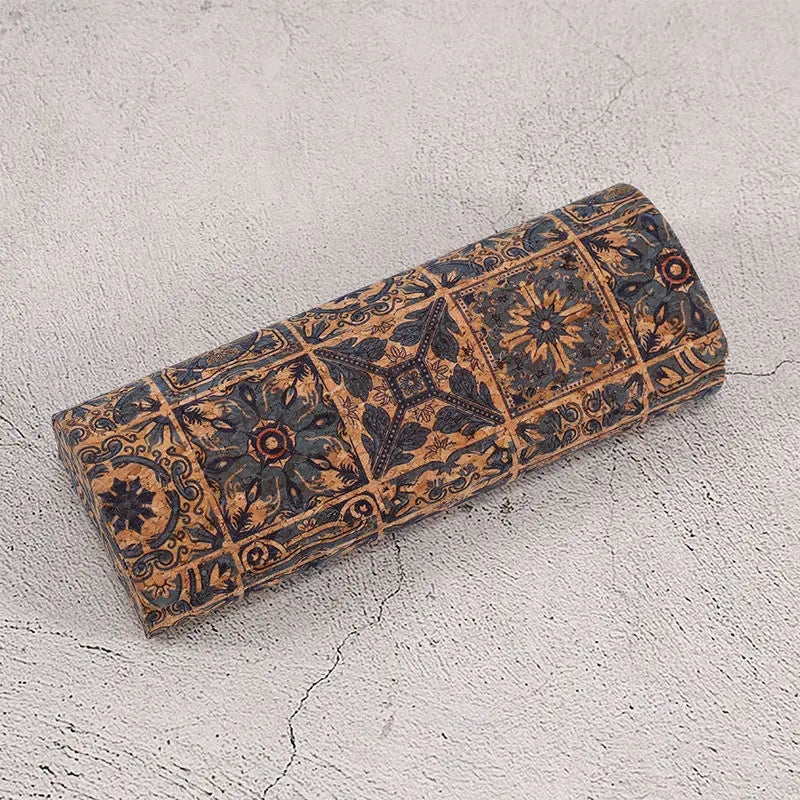 Grain Mural Glasses Case Women Creative Sunglasses Box Glasses Storage Box Eyewear Protection Containers