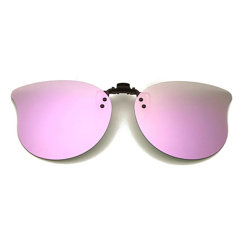 HOOLDW Polarized Clip On Sunglasses Men Women Photochromic Sun glasses Night Vision Glasses Anti Glare Driving Goggles Eyewear