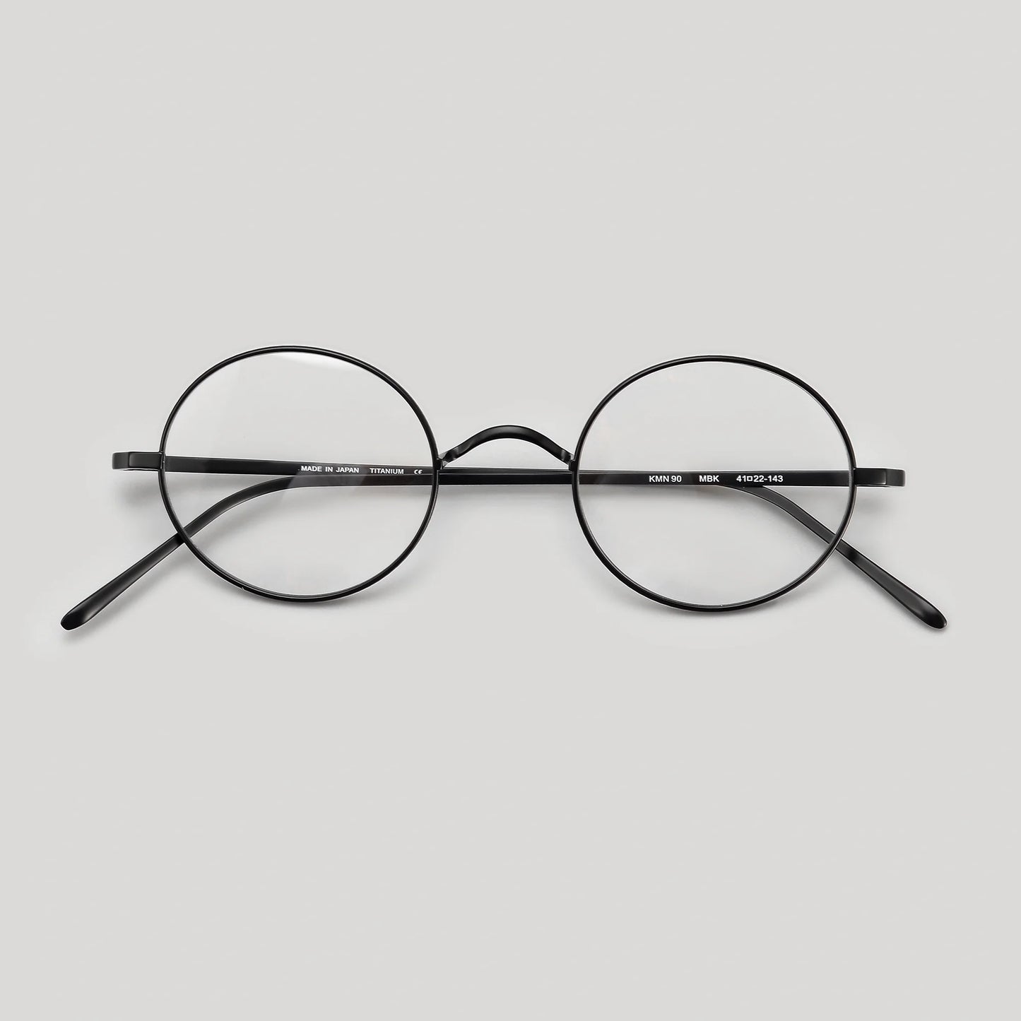 Japanese Handmade Glasses Frame Designer Eyeglasses Frames for Men  Round Frame KMN-90 Pure Titanium Anti-fog Myopia Glasses