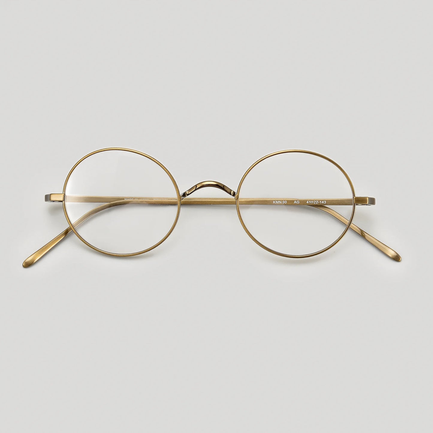 Japanese Handmade Glasses Frame Designer Eyeglasses Frames for Men  Round Frame KMN-90 Pure Titanium Anti-fog Myopia Glasses