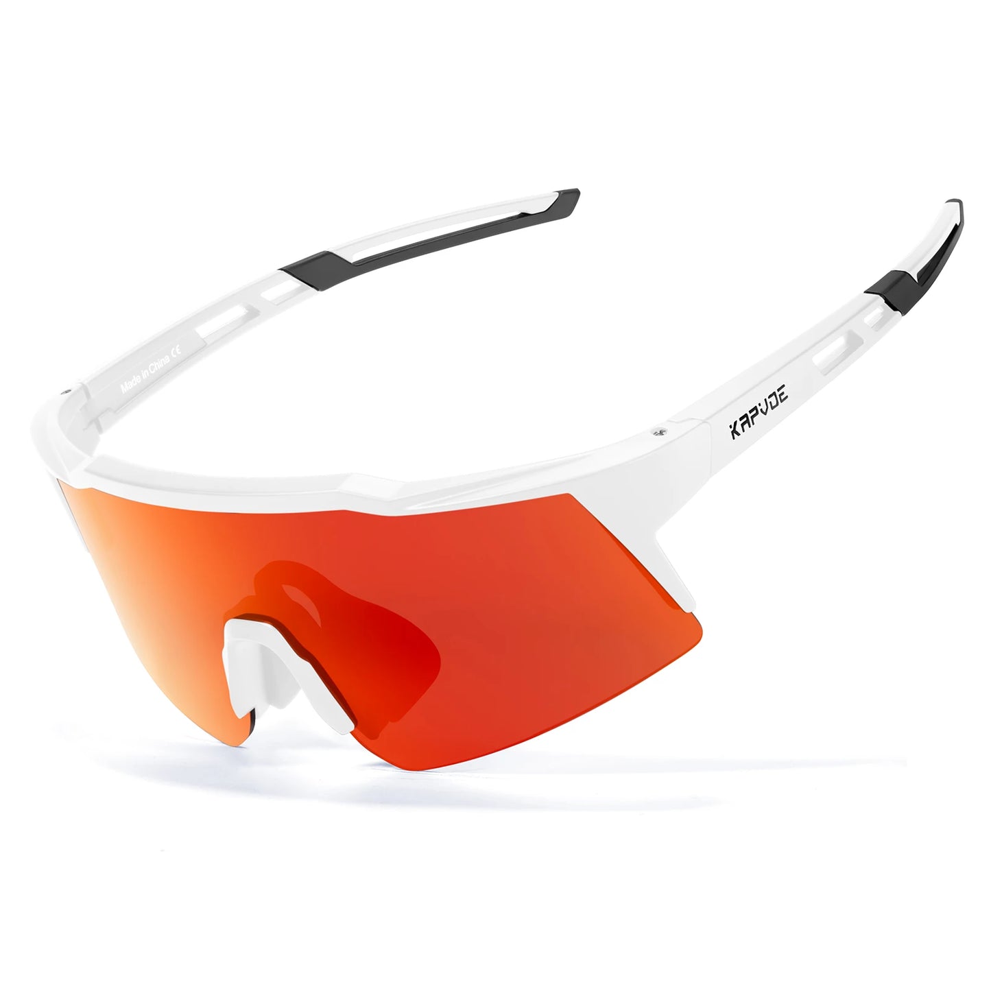 Kapvoe-Child Polarized Cycling Sunglasses Boys Outdoor Sports Girls Men's Goggles MTB Road Bike Protection Glasses Riding UV400