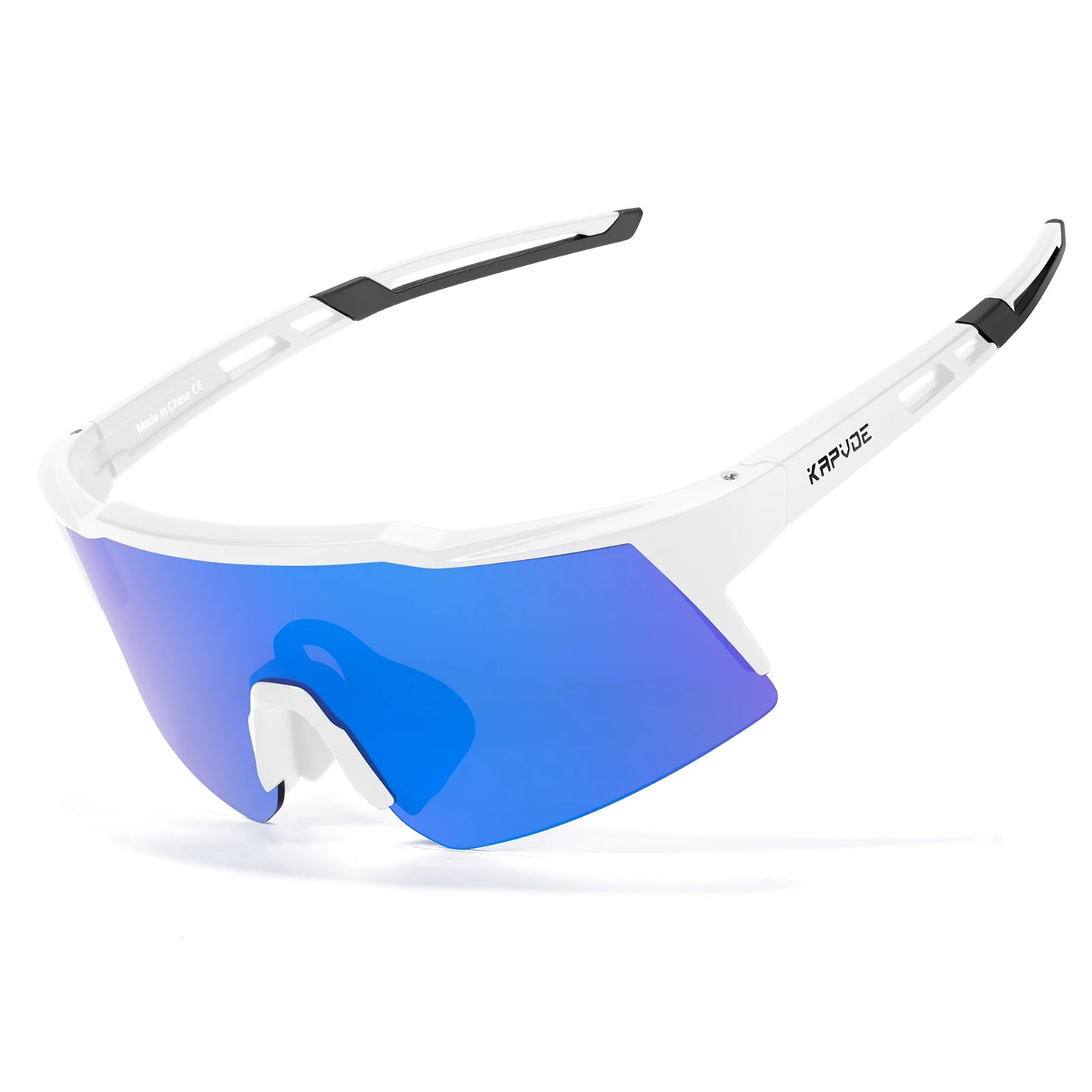 Kapvoe-Child Polarized Cycling Sunglasses Boys Outdoor Sports Girls Men's Goggles MTB Road Bike Protection Glasses Riding UV400