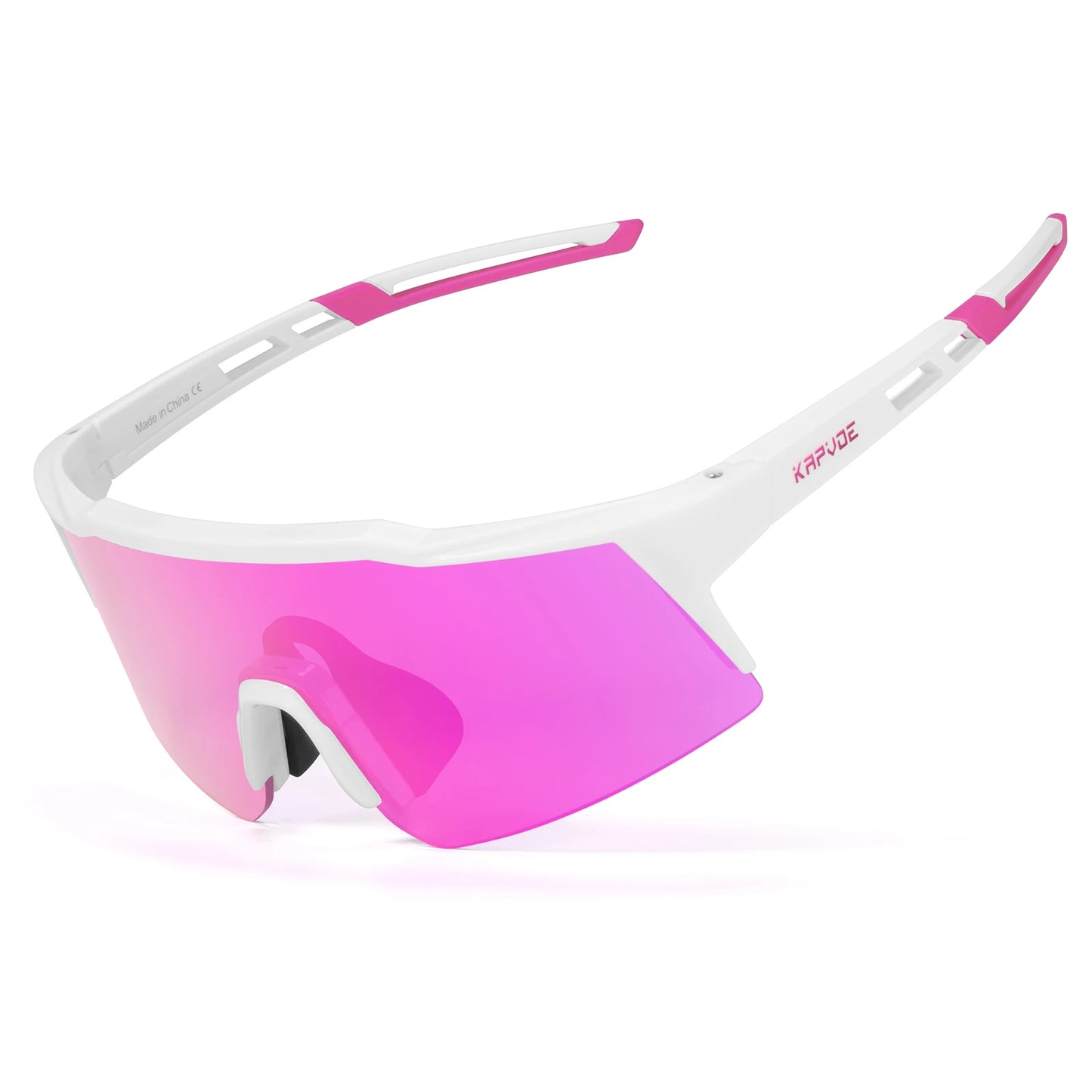 Kapvoe-Child Polarized Cycling Sunglasses Boys Outdoor Sports Girls Men's Goggles MTB Road Bike Protection Glasses Riding UV400