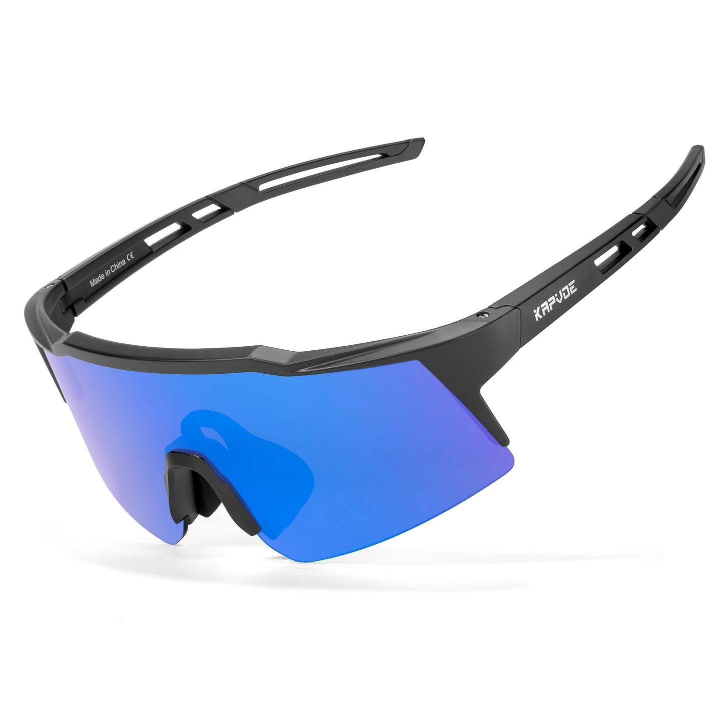 Kapvoe-Child Polarized Cycling Sunglasses Boys Outdoor Sports Girls Men's Goggles MTB Road Bike Protection Glasses Riding UV400