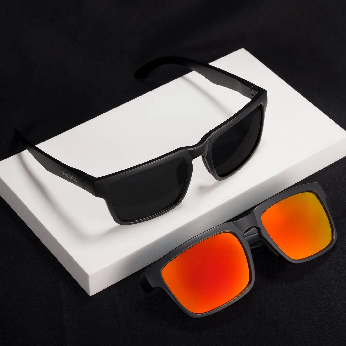 Kapvoe Polarized Sunglasses Fishing Hiking Skiing Driving Cycling Glasses for Men Women Sports MTB Riding UV400 Goggles