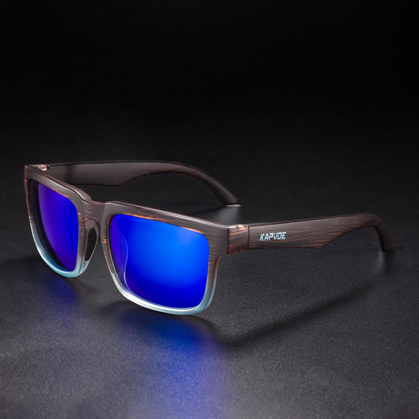Kapvoe Polarized Sunglasses Fishing Hiking Skiing Driving Cycling Glasses for Men Women Sports MTB Riding UV400 Goggles