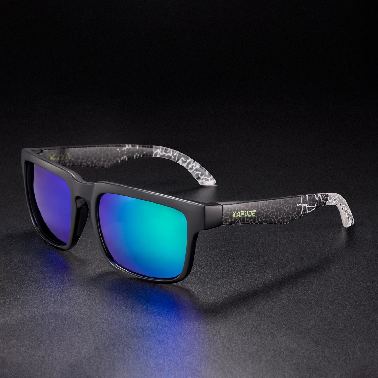 Kapvoe Polarized Sunglasses Fishing Hiking Skiing Driving Cycling Glasses for Men Women Sports MTB Riding UV400 Goggles