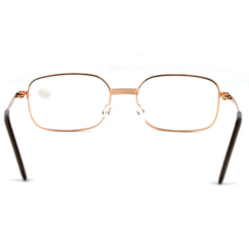 Metal Full Frame Reading Glasses Men Women Presbyopic Glasses Cheap Diopter Eyewear +1.5 2.0 2.5 3.0 3.5 4.0