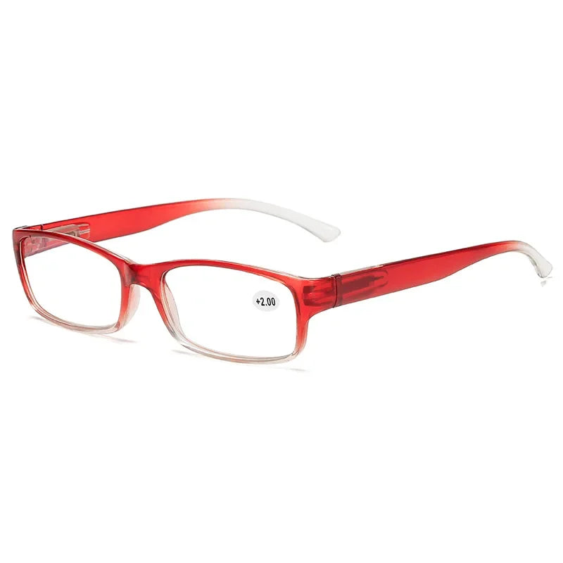New Gradient Frame Anti-blue Reading Glasses Unisex Elderly Hyperopia Reading Newspaper Watching TV Reading Glasses