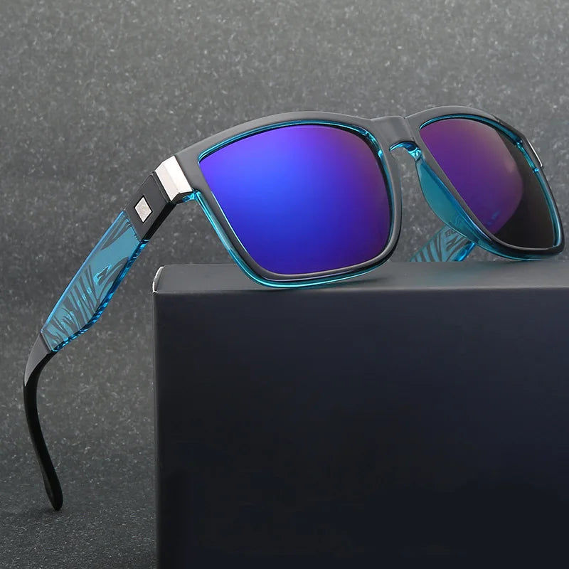 New Luxury Designer Sports Sunglasses Unisex Beach Sunscreen Fishing Sun Glasses Outdoor Square Cycling Sun Eyeglasses gafas