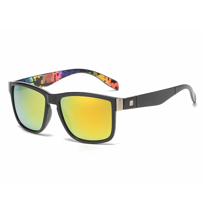 New Luxury Designer Sports Sunglasses Unisex Beach Sunscreen Fishing Sun Glasses Outdoor Square Cycling Sun Eyeglasses gafas