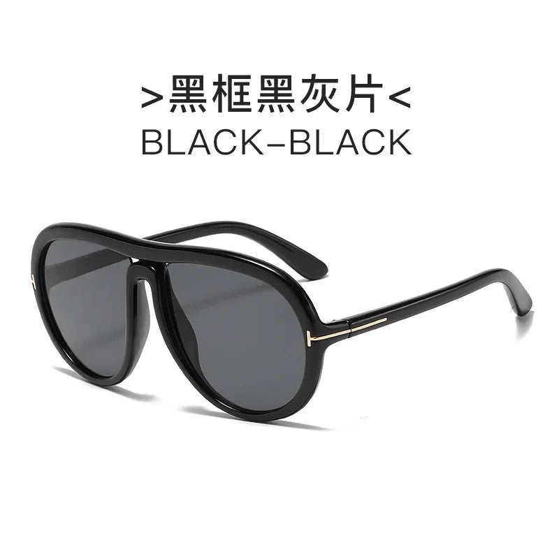 New UV400 Men Sunglasses Trend Ultraviolet-proof Sun Glasses Vintage Retro T-shaped  Women's Luxury Designer Sunglasses