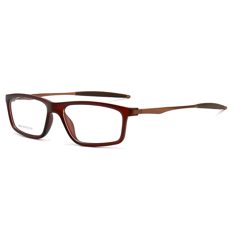 Optical Glasses Frame for Men and Women Eyewear Prescription UV400 Protective Coating Anti-scratch Sporty Style Flexible Temples