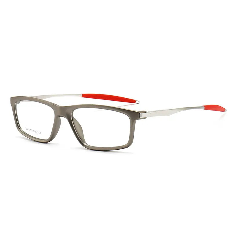Optical Glasses Frame for Men and Women Eyewear Prescription UV400 Protective Coating Anti-scratch Sporty Style Flexible Temples