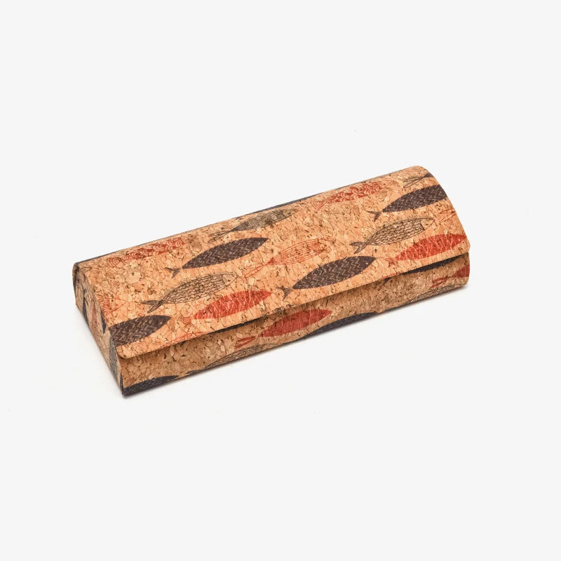 PU Tribal Totem Glasses Case Women Creative Personality Sunglasses Box Glasses Storage Box Eyewear Protection Containers