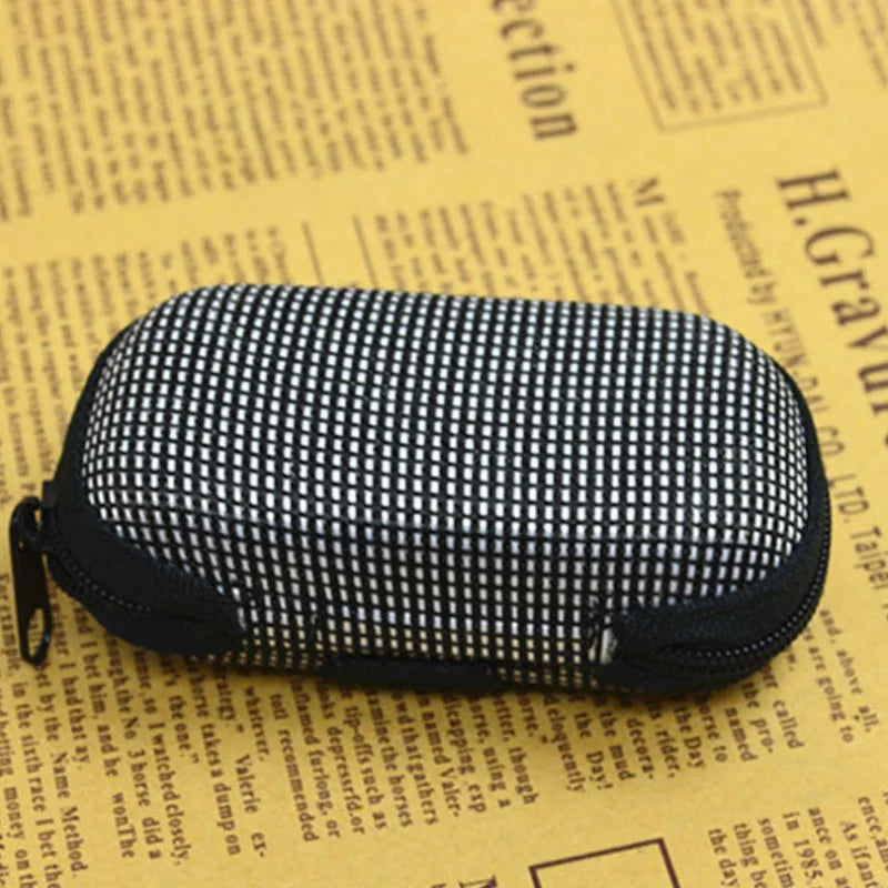 Portable Folding Reading Glasses Case Easy to Use folding Glasses Zipper Bag
