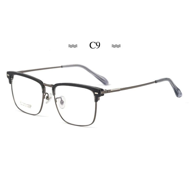 Pure Titanium Glasses Frame with Recipe Men Business Style Male High Quality Eyeglasses Prescription Man Style 2320BJ