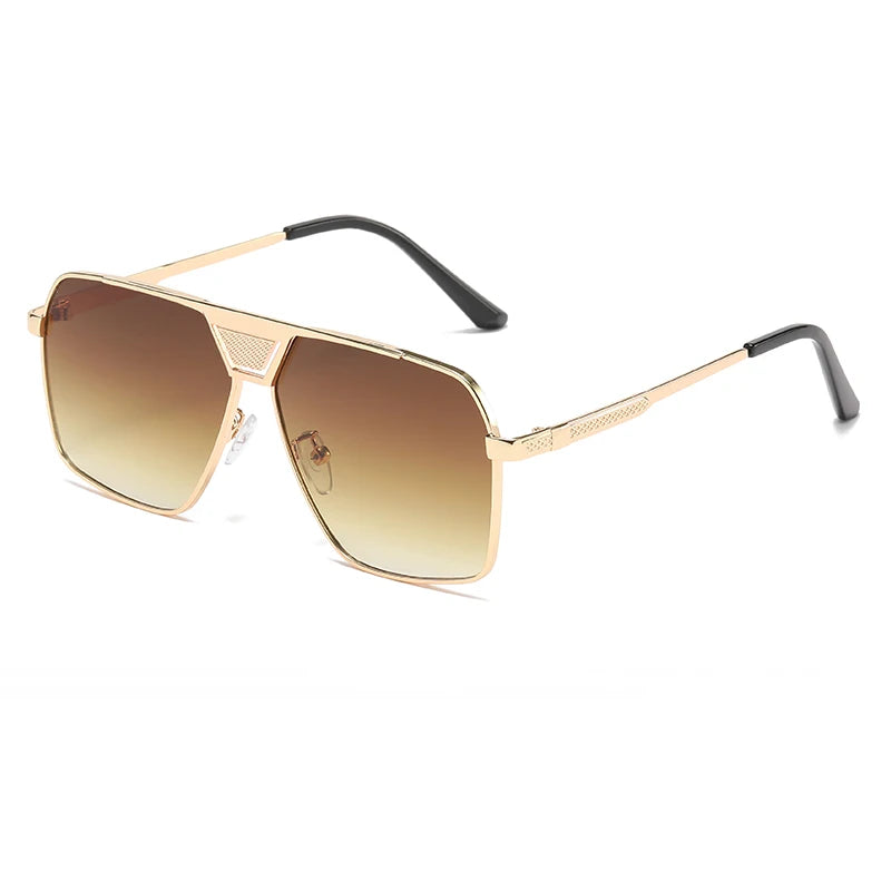 Rectangle Sunglasses Women Vintage Square Metal Sun Glasses Outdoor Shades Female UV400 Oculos De Sol Feminino