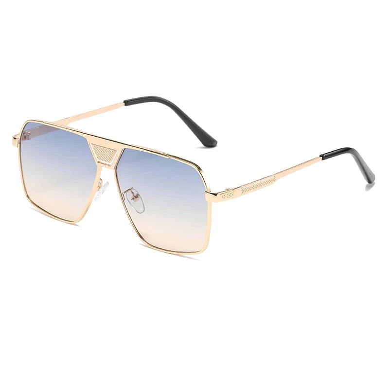 Rectangle Sunglasses Women Vintage Square Metal Sun Glasses Outdoor Shades Female UV400 Oculos De Sol Feminino