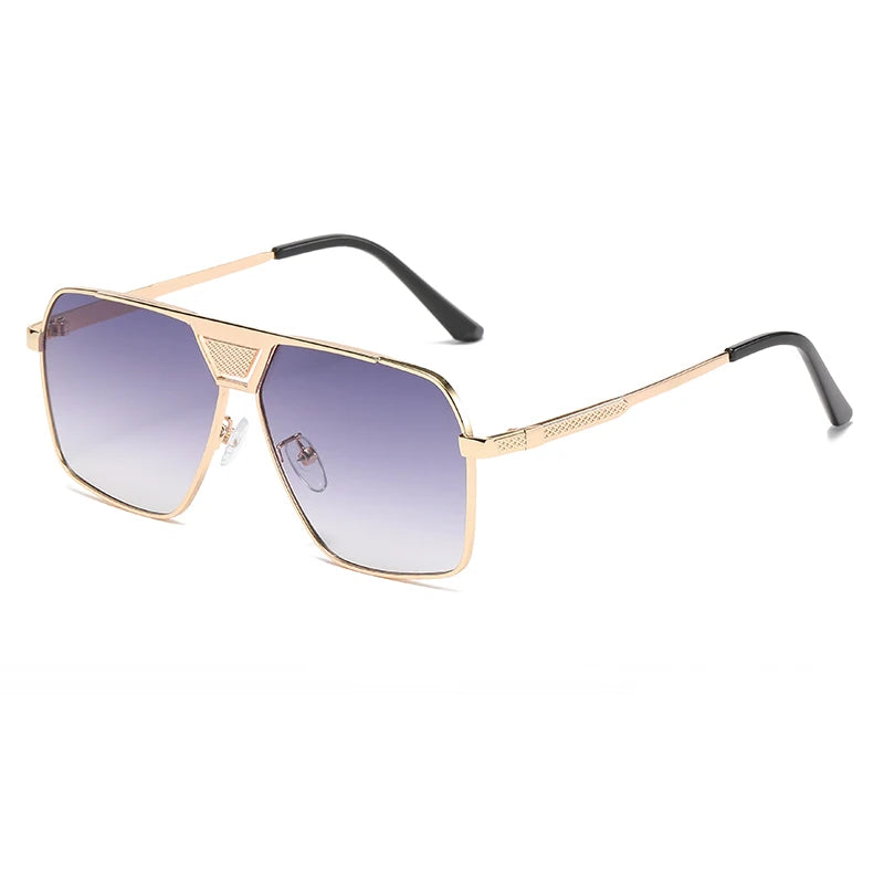 Rectangle Sunglasses Women Vintage Square Metal Sun Glasses Outdoor Shades Female UV400 Oculos De Sol Feminino