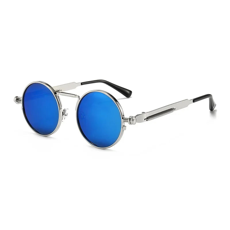 Retro Punk Sunglasses for Men Women Vintage Steampunk Polarized Sun Glasses Brand Designer Classic Fishing Driving Goggles UV400