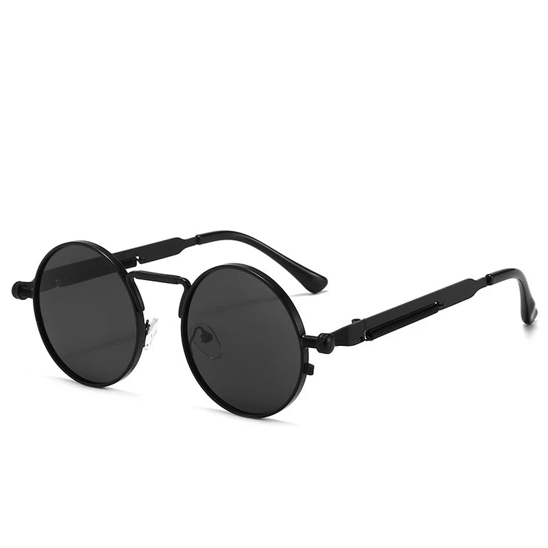 Retro Punk Sunglasses for Men Women Vintage Steampunk Polarized Sun Glasses Brand Designer Classic Fishing Driving Goggles UV400